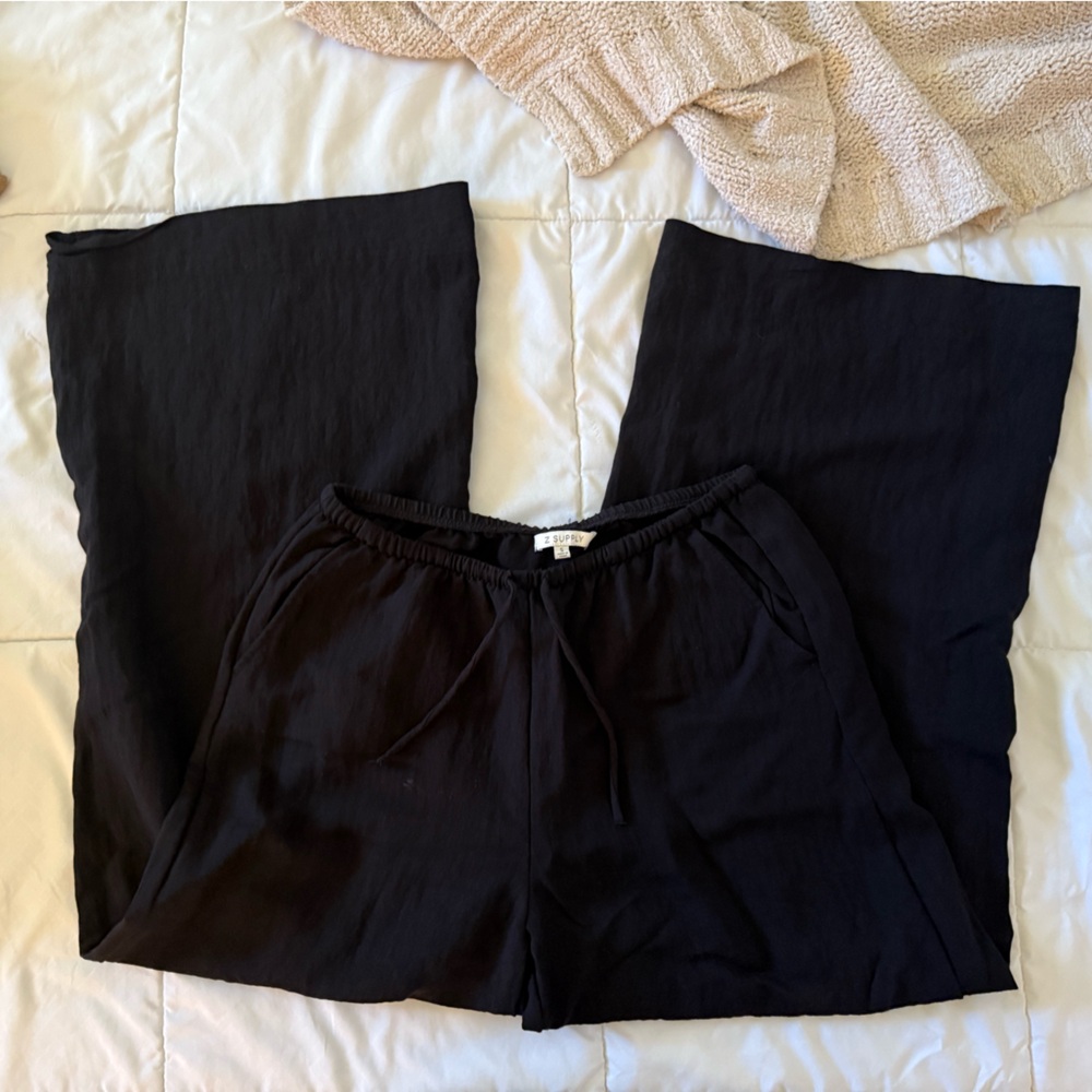 Z Supply Black Wide Leg Pants
